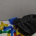 NATIONAL GEOGRAPHIC Glowing Marble Run Construction Set with 15 Glow in The Dark Glass Marbles & Storage Bag, STEM Gifts for Boys and Girls, Building Project Toy 