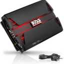 BOSS Audio Systems PV3700 5 Channel Car Stereo Amplifier  3700 High Output, 5 Channel, 2/4 Ohm Stable, Low/High Level Inputs, High/Low Pass Crossover, Full Range, Bridgeable, for Subwoofer