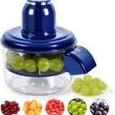 Electric Grape Peeler Machine, One-Button Automatic Fruit Garlic Peeler Machine, Food-grade Material Suitable For Making Baby Puree And Desserts, USB Rechargeable, Easy To Clean