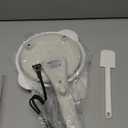 Baker's Friend Instant Crepe Maker with Handle, Electric Crepe Maker Machine, Crepera Electrica, 8 Inch Non-stick Cooking Surface, Creamy White