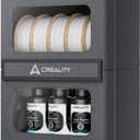 Creality Filament Storage Box 10KG, 3D Filament Dryer with Magnetic Closure, Moisture-Proof & Damp-Proof, Large Capacity Rack & Resin Sealed Dust Cover, Easy Access