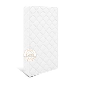 5x52x27.5 Toddler Mattress, Medium Firm with High Density Foam, Edge Reinforced, Odorless and Steady, Certipur-us, Pure White