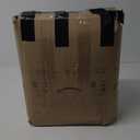 Washable 6x9 Area Rug for Living Room, Carpet for Bedroom Dining Room, Non Slip& Non-Shedding Resistant Low Pile Vintage Print Rug for Home Office (Brown)