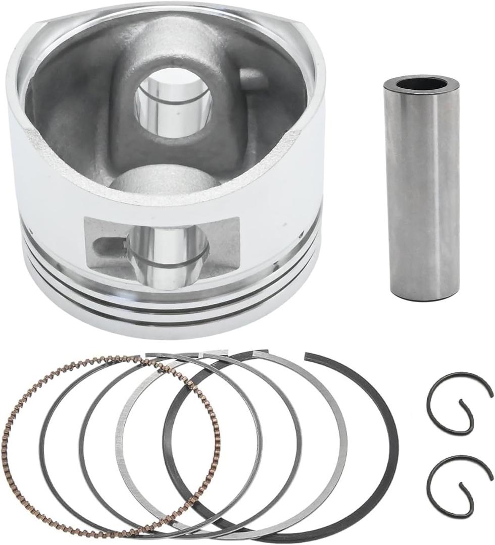 54mm Piston Ring Kit Replacement for 125cc Horizontal Engine ATV Dirt Bike Replacement for NST Engine 125cc Replacement for SSR Dirt Pit Bike