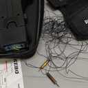 KEBO Heavy Duty Stun Gun with LED Flashlight, 15 Foot Range, 1.80 C Painful, Rechargeable Self Defence Stun Gun for Man and for Woman, LED Flashlight, Safety Switch