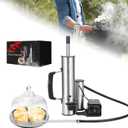 2026 Upgrade Electric Smoker Generator, Cold Smoker 60-70F for Cheese/Salmon, Adjustable Smoke Volume Air Pump, Smoke Tube for Pellet Smoker, Fits Gas/Pellet Grill, Smoking Accessory Gift for Men (14"l X 6"w)