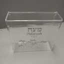 Rite Lite Passover Acrylic Flip Top Matzah Box Decor For Pesach/ Pesach Seder (1 Pack)