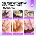 2 x Gelike EC Cuticle Cream Softener for Manicurists: Organic Nail Moisturizer for Dry Damaged Nails - Natural Care Balm - Cuticles Remover & Soothe Hangnails - Salon & Home Use for Young Woman