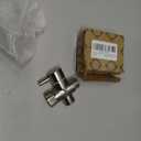 Sneatup Solid Brass 3-way G1/2 Shower Diverter (Brushed Nickel)