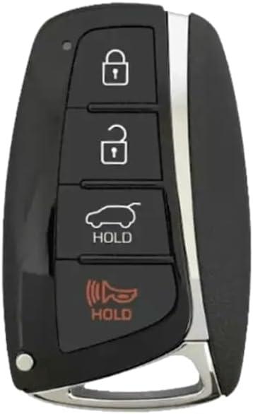 Replacement Key Fob Compatible with 2013-2018 Santa Fe Sport 4 Button FCC SY5DMFNA04 Part Number 95440-4Z200