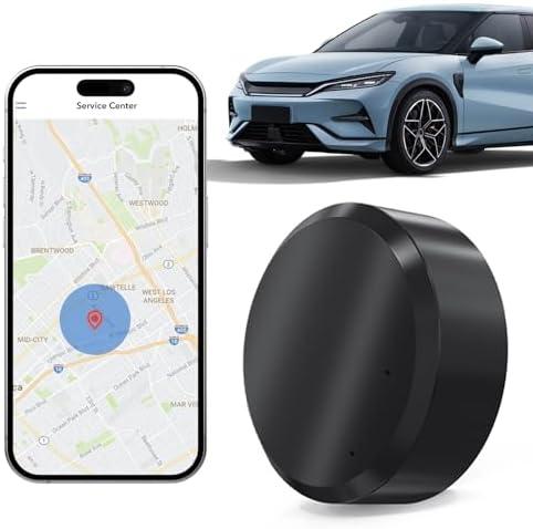Mini GPS Tracker for Vehicles: Tracker Device for Vehicles No Subscription No Monthly Fee Car Tracker Device Hidden Magnetic Real-Time Tracking for Cars Kids Dogs (GF11-PP4)