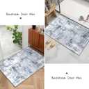 Door Mat, Front Indoor Doormat 31"x47" Non Slip Entryway Rug Indoor, Washable Small Rug for Bedroom Kitchen Bathroom Laundry Low Profile (2.6x3.9 Feet)
