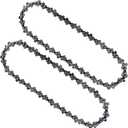 2PC 6 Inch Pruning Chainsaw Chain for Craftsman CMCCSL621, 6" Replacement Chain for Craftsman CMCCSL621D1 Pruning Chainsaw