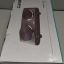 CUKOR Double Cast Iron 2 Burner, 1800W Countertop Burner, Dual Electric Stove Burners, Portable Double Burner for Cooking