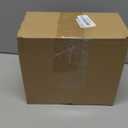 Wowagoga 2 Pcs White Christmas Tree Figurines, Small Xmas Tree with Glossy Finish Table Centerpiece Decor Stars and Dots Cutouts for Home Decoration