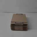 HappyHapi 20 Pack Clipboard 8.5 x 11 Letter Size Clip Boards Bulk, A4 Wooden Hardboard Office Clipboards Pack for Classroom, Work-Meetings, Brown