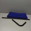 Coolaroo Original Elevated Dog Bed - Breathable Off-The-Ground Pet Bed with Cooling Fabric, Joint Relief & Moisture-Resistant Fabric, 100% Recyclable, Easy Clean, Aquatic Blue, Medium