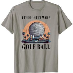 I Thought It was A Golf Ball, Funny Golf Ball T-Shirt 2XL