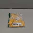 15 Pieces Wood Table Number Stands Wood Place Card Holders Picture Holder Acrylic Sign Holders for Ceremony Birthday Party Home Decoration (Gold)