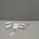 50Pcs Jewelry Storage Bags, Resealable PVC Clear Jewelry Bags Plastic Jewelry Pouches with Self-Sealing Zipper, Anti-Tarnish Bags for Rings, Earrings, Bracelets, and Small Jewelry Packaging