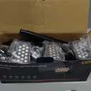 WdtPro 6 Pack Solar Color Changing Spot Lights, 10 Lighting Modes, Multicolor RGB Outdoor Lights, 9 Colors Auto Cycling Landscape Spotlights for Yard Garden Decoration