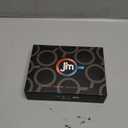 JM Set of 4 Retro Round Reading Glasses Spring Hinge Readers Men Women Glasses for Reading 4 Pack Mix (2 Black & 2 Tortoise)