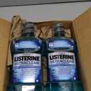 Listerine Ultraclean Oral Care Antiseptic Mouthwash, Everfresh Technology to Help Fight Bad Breath, Gingivitis, Plaque & Tartar, ADA-Accepted Tartar Control Oral Rinse, Cool Mint, 1 L (Pack of 2)