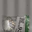 Skyconser with Safety Lock for AirPods Pro 3 Case 2025,Clear Cases with Phone Stand & Cleaning Kit,Soft TPU Cover for Airpods Pro 3rd Generation Case,Cute Bling Keychain for Women Girls-Clear+White