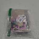 Cupohus Old Lady Costume Set Grandma Wig 100 Days of School Costume Madea Granny Glasses Eyeglass Chains Cords Faux Pearl Bead Necklace Old Lady Cosplay Set 5 Pieces (Light Gray Short Curly)