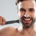 Nose Hair Trimmer for Men, Painless 3 in 1 Grooming Kit for Nose, Ear, Eyebrow & Body Hair, Rechargeable No Pull No Snag Trimming with 3 Waterproof Replacement Heads, Easy Cleansing