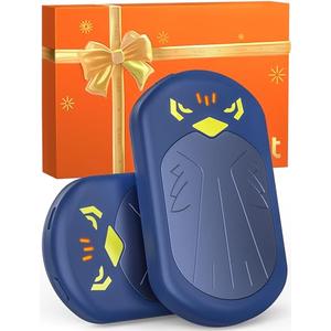 Hotdot Hand Warmers Rechargeable with Gift Box, for Men Women, 2 Pack Fast Heating Electric Hand Warmer, Portable Hot Hands Handwarmers for Outdoors, Golf, Hunting, Camping