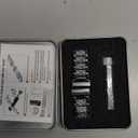 Bling Bands Compatible with fitbit Sense 2/Sense/Versa 4/Versa 3, Women Replacement Wristbands Dressy Luxurious Bracelet for Ladies (Silver)