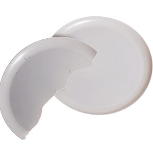 White Breakable Plates - 9" (250 Pcs.) - Shatter Impact Plates - Perfect for Carnival Booth and Fair Games