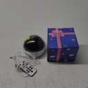 COOLNIGHT Christmas Room Decor, 93 Lighting+3 Films Christmas Projector Christmas Stuff, Remote+Dimmable+360 Slient Nightlight for Baby Nursery, Christmas Room Decorations, Moon Projector (White)