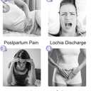 5 x Reusable Perineal Ice Packs for Postpartum & Hemorrhoid Pain Relief, Hot & Cold Pack for Women After Pregnancy, 2 Ice Pack and 3 Cover. (Pink)
