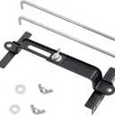 Premium Adjustable Battery Hold Down for Tray, Universal Adjustable Battery Crossbar with J Bolt, fit for SUV Car, Good Contact, Corrosion Resistance (11inches / 27cm bolts)