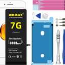Replacement for iPhone 7 Battery, 3800mAh High Capacity Li-ion Polymer Replacement Battery for Model (A1660 A1778 A1779) with Professional Repair Tool Kits