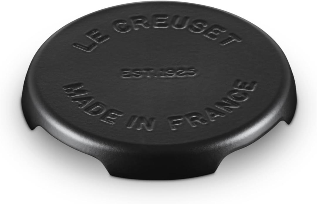 Le Creuset Enameled Cast Iron Signature Trivet, 8.8", Licorice