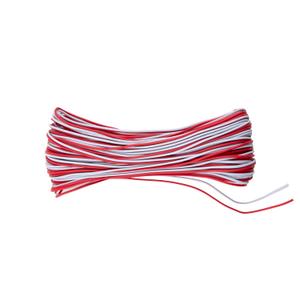 Bell Wire 24/2 AWG, Universal Garage Door Wire, 50ft, Suitable for Doorbells, Intercoms, Thermostat Controls, Anti-Theft Alarms