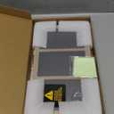 Acrylic Graded Card Display Frame for Collection - 3-Slot PSA Slab Display Case - Wall Mount & Desktop Holder Compatible with Pokemon & Sports Cards - Black & Clear (1 Pack)