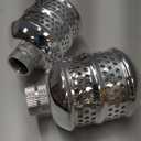 2 Pack Bubbler Sprinkler Heads, Aluminum Diffuser Flood Nozzle for Delicate Watering, Gentle Garden Metal Watering Soaker Sprinkler for Plants Garden Lawn Yard