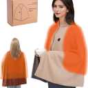 Cordless Heated Blanket Battery Operated, Portable Electric Heated Shawl Wrap Blanket for Women Men, Wireless Wearable USB Heated Warming Throw Blanket for Indoor Outdoor (Light Brown)