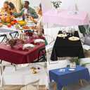 XSEINO 20 Pack 54" x 108" Premium Navy Blue Plastic Table Cloth,Disposable Rectangle Tablecloths Waterproof Table Cover for Birthday Wedding Anniversary Graduation Party Decorations Supplies