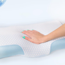 Derila Queen Size Cooling Pillowcase | Optimal Temperature Control for Your Memory Foam Pillow for Perfect Sleep. Quality Material White Pillowcase ensures Anti Snore Pillows