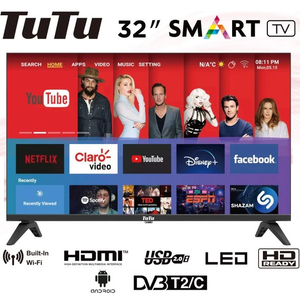 Tutu 32" 60hz 1366 x 768 HD LED TV