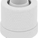 Corsair Hydro X Series XF Compression 10/13mm (3/8 / 1/2) ID/OD Fitting Four Pack White, 4-Pack