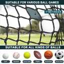 Heavy Duty Golf Practice Net, High-Impact Golf Hitting Net for Indoor/Outdoor Use