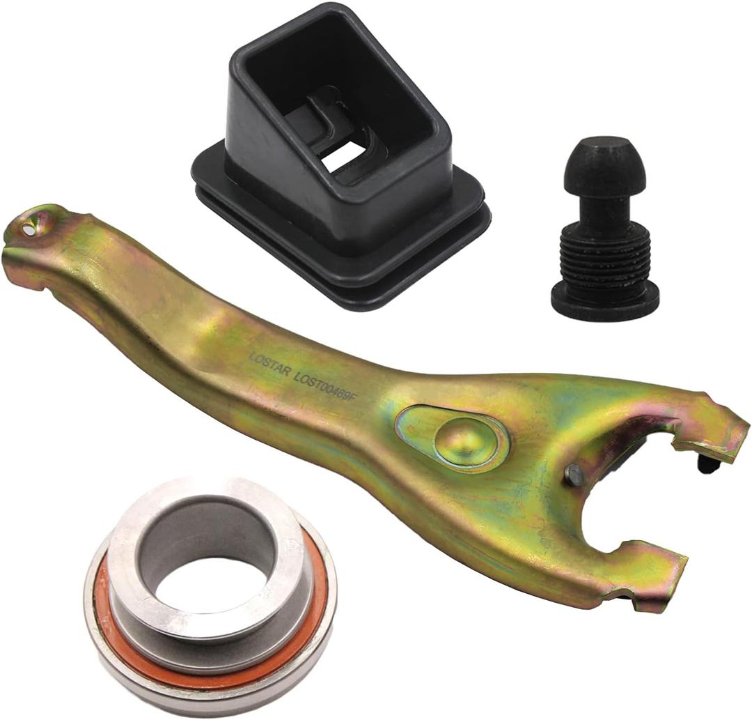 YHB GM Throwout Bearing, Clutch Fork & Boot, Pivot Ball for 621 SBC BBC GM 11" Manual Clutch Applications Bellhousing Hardware [Clutch Release Bearing, Pivot Ball, Clutch Fork & Boot] 1959-1988 3899621