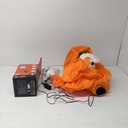 Joiedomi 5 FT Tall Halloween Inflatables Outdoor Decorations, Inflatable Cute Ghost Halloween Decor Outdoor, Blow Up Ghost Lift Pumpkin Candy Bag with Build-in LEDs for Yard Decorations