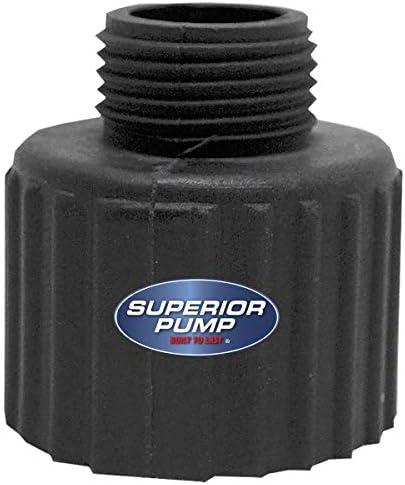 Superior Pump 99006 1-1/4" FIP to 3/4" MIP Garden Hose Adapter, 2 Pcs